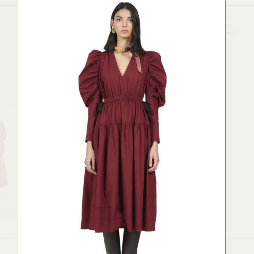 Ulla Johnson Bordeaux Althea Dress
